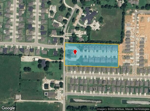 701 S Mock St, Prairie Grove, AR Parcel Map