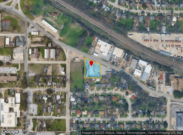  3420 E Vickery Blvd, Fort Worth, TX Parcel Map