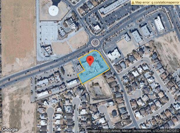  12798 Edgemere Blvd, El Paso, TX Parcel Map