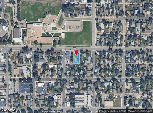 304 E Baseline Rd, Lafayette, CO Parcel Map