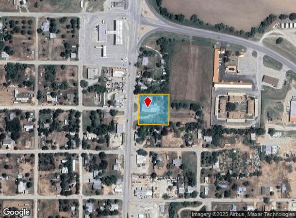 1314 N Neches St, Coleman, TX Parcel Map