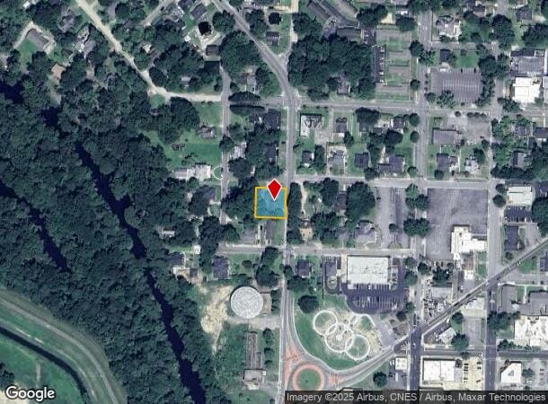  805 N Water St, Lumberton, NC Parcel Map