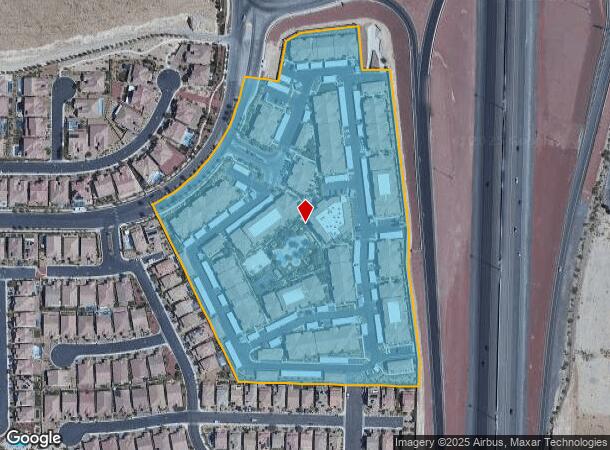  12656 Southern Highlands Pky, Las Vegas, NV Parcel Map