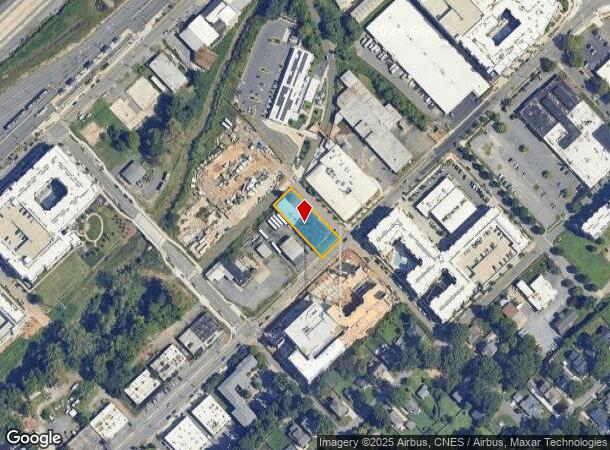  2229 N Davidson St, Charlotte, NC Parcel Map