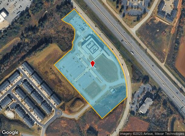 3970 Grandview Dr, Simpsonville, SC Parcel Map