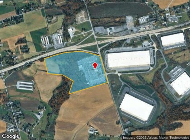  2210 Camp Swatara Rd, Myerstown, PA Parcel Map