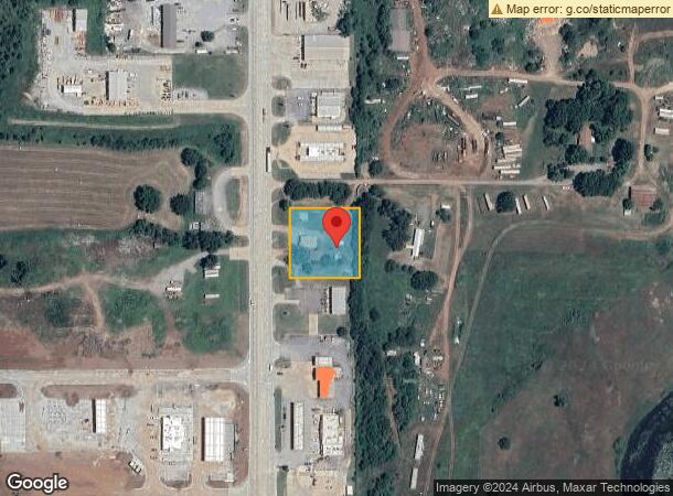  1310 S Chouteau Ave, Chouteau, OK Parcel Map