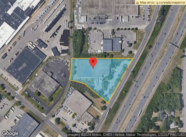  2805 W Service Rd, Saint Paul, MN Parcel Map