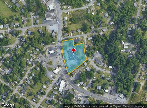 3516 Campbell Ave, Lynchburg, VA Parcel Map