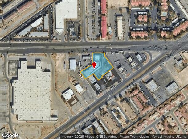  4375 Las Vegas Blvd N, Las Vegas, NV Parcel Map