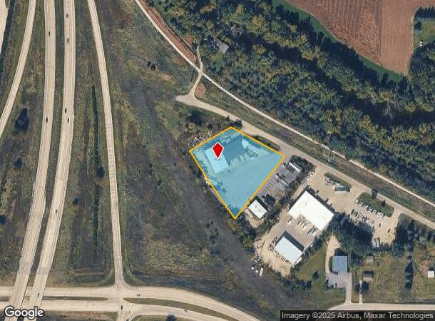  7405 Sleepy Hollow Rd, West Bend, WI Parcel Map