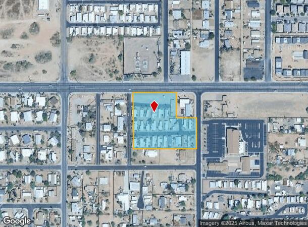  686 N Ocotillo Dr, Apache Junction, AZ Parcel Map