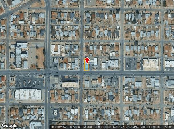  3701 Montana Ave, El Paso, TX Parcel Map