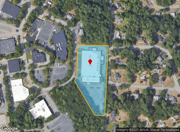 22 Linnell Cir, Billerica, MA Parcel Map