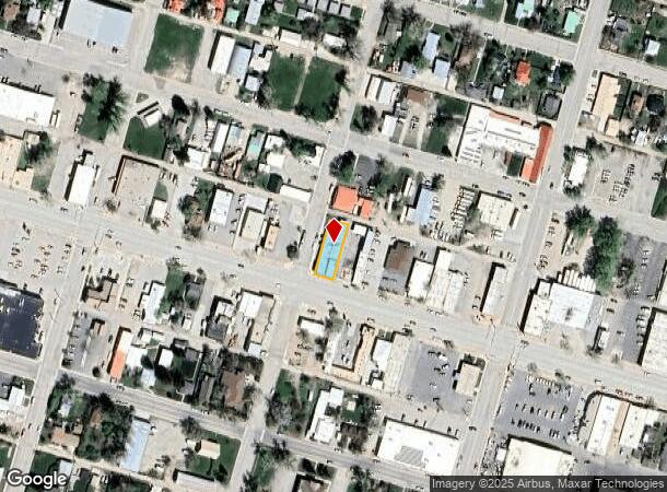 592 Main St, Lander, WY Parcel Map