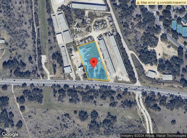  6480 W State Highway 29, Georgetown, TX Parcel Map