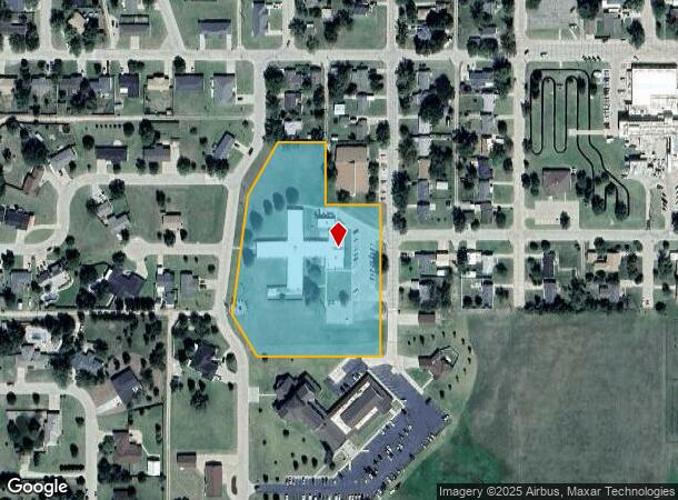 320 S Lincoln St, Russell, KS Parcel Map
