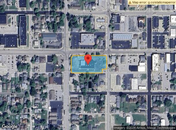  1206 16Th St, Bedford, IN Parcel Map