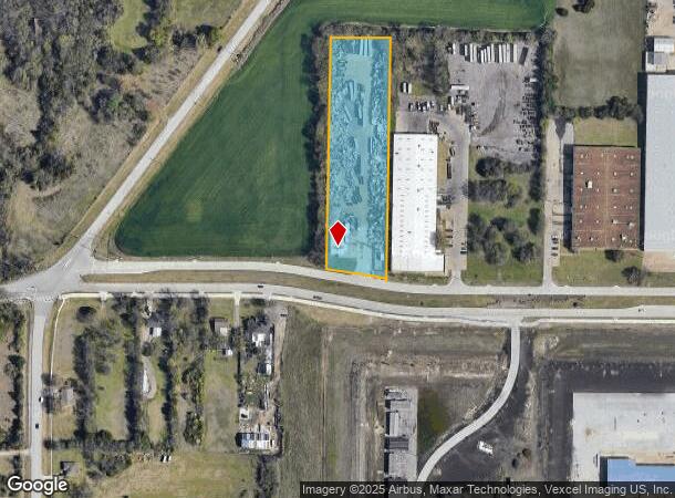  825 E Pleasant Run Rd, Lancaster, TX Parcel Map