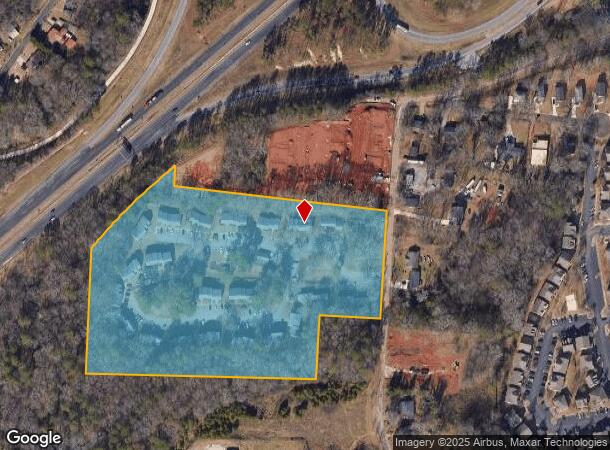  288 Bailey St, Athens, GA Parcel Map