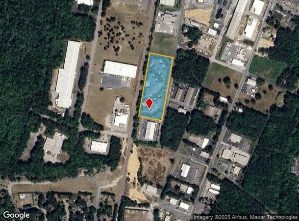 2020 Shipley Dr, Salisbury, MD Parcel Map