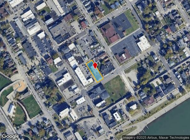  125 E Market St, Jeffersonville, IN Parcel Map