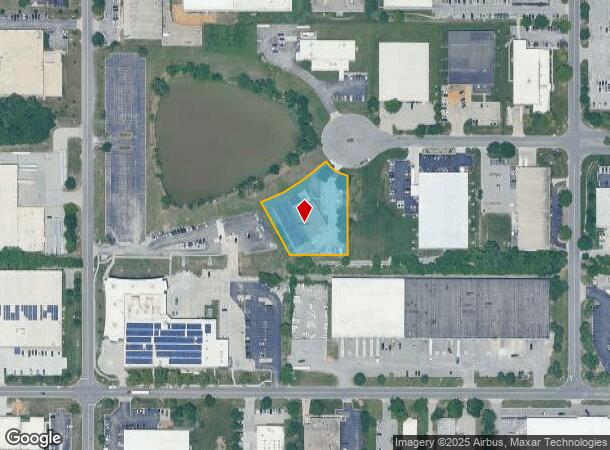  15551 W 109Th St, Lenexa, KS Parcel Map