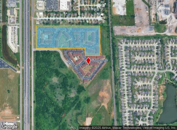  2950 S Service Rd, Moore, OK Parcel Map
