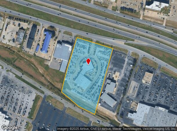  1802 E Central Texas Expy, Killeen, TX Parcel Map