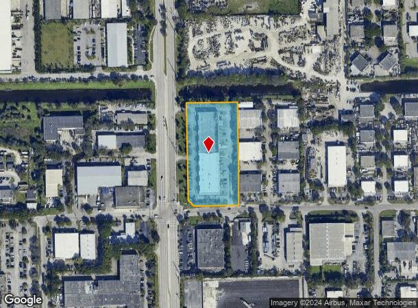  1800 N Powerline Rd, Pompano Beach, FL Parcel Map