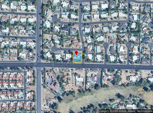  5633 E Wethersfield Rd, Scottsdale, AZ Parcel Map