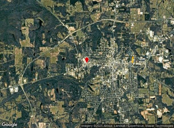  805 E Tyler St, Athens, TX Parcel Map