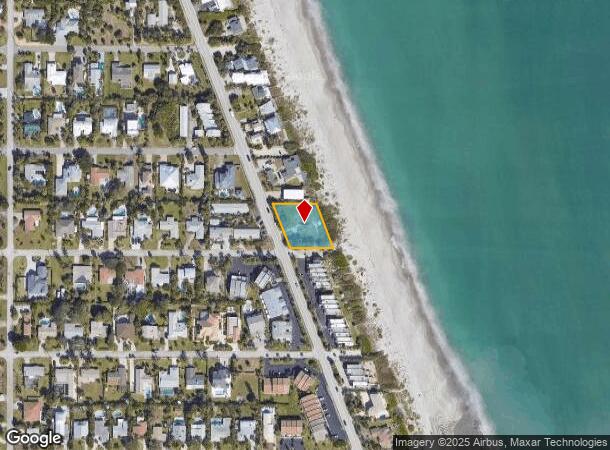  1311 Atlantic St, Melbourne Beach, FL Parcel Map