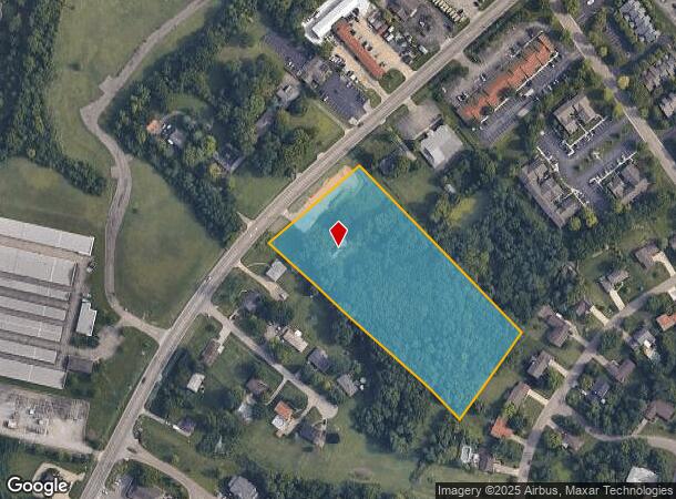  9774 Cincinnati Columbus Rd, West Chester, OH Parcel Map