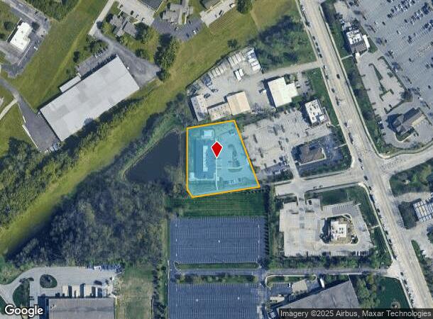  10216 N Michigan Rd, Carmel, IN Parcel Map