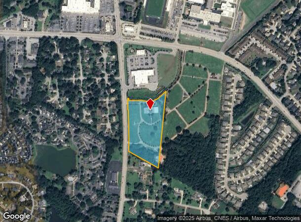  2206 Woodruff Rd, Simpsonville, SC Parcel Map