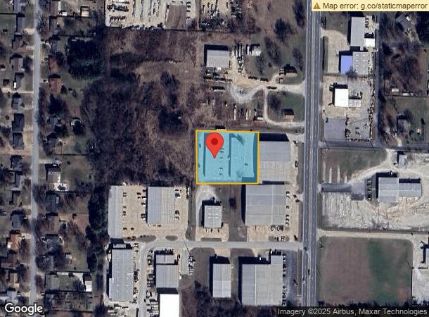  5764 N Thompson St, Springdale, AR Parcel Map