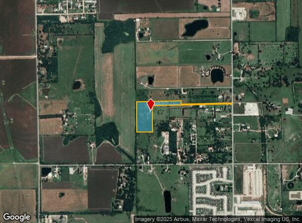 19247 Becker Rd, Hockley, TX Parcel Map