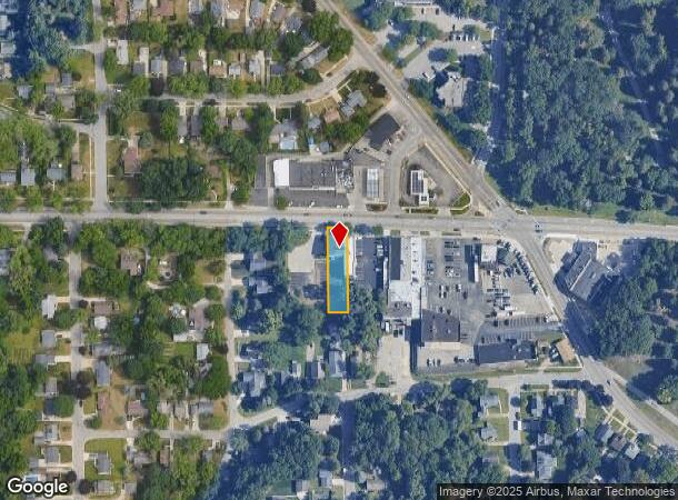  1638 Leonard St Nw, Grand Rapids, MI Parcel Map