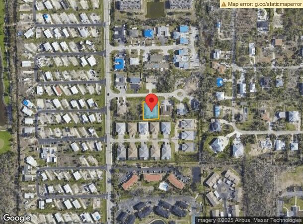  13418 Pine Needle Ln, Fort Myers, FL Parcel Map