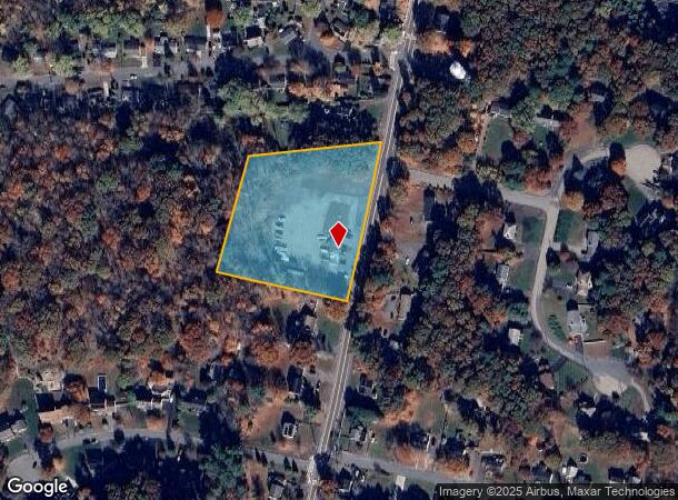 1114 S Main St, Bellingham, MA Parcel Map