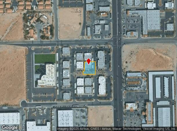 6123 S Rainbow Blvd, Las Vegas, NV Parcel Map