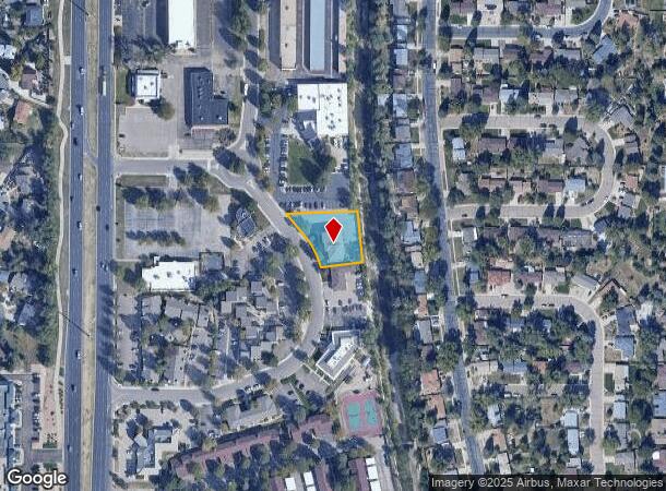 2175 Academy Cir, Colorado Springs, CO Parcel Map