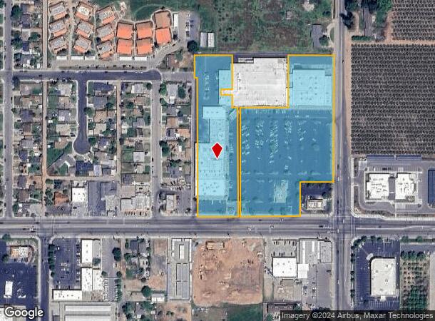  1500 W Manning Ave, Reedley, CA Parcel Map