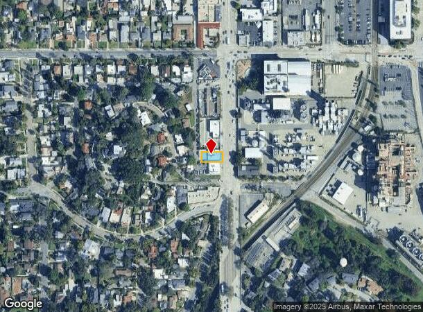 1139 S Fair Oaks Ave, Pasadena, CA Parcel Map