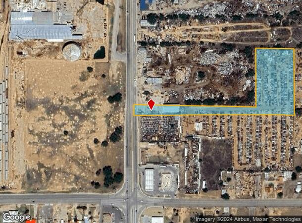  609 S Prince St, Clovis, NM Parcel Map