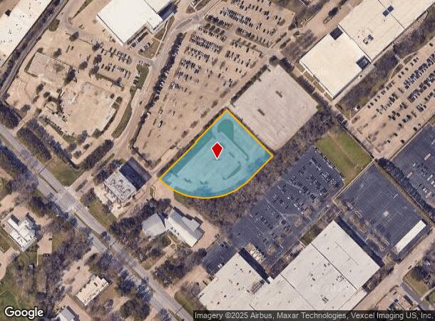  8800 Harry Hines Blvd, Dallas, TX Parcel Map