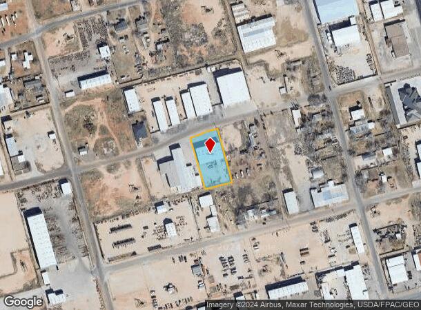  2119 W 44Th St, Odessa, TX Parcel Map