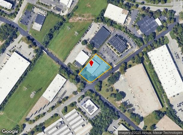  9550 Berger Rd, Columbia, MD Parcel Map