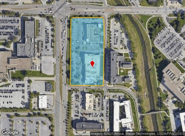 1110 S 71St St, Omaha, NE Parcel Map